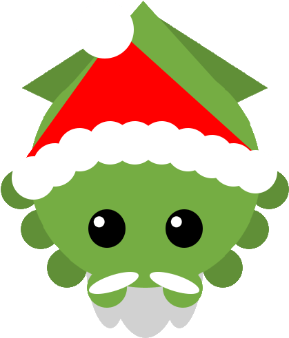 Santa Sleig - Mope Io Winter Skins (500x500), Png Download