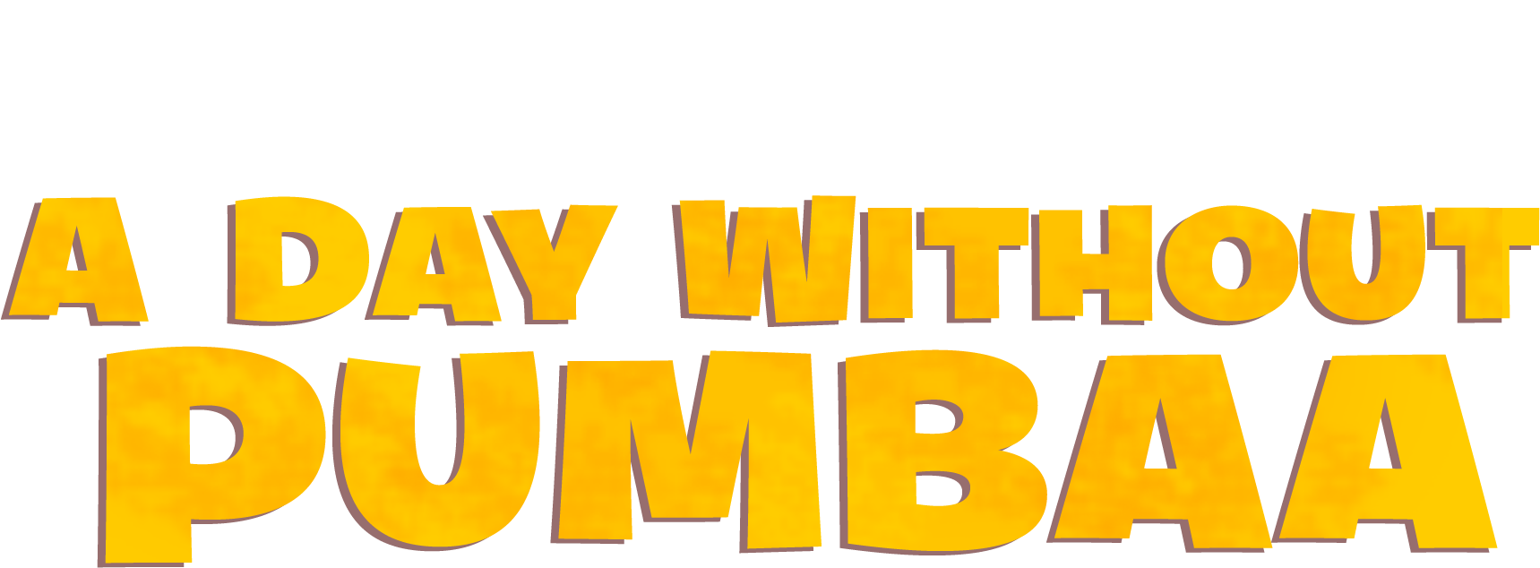 The Lion King - The Lion King: A Day Without Pumbaa (2048x1024), Png Download