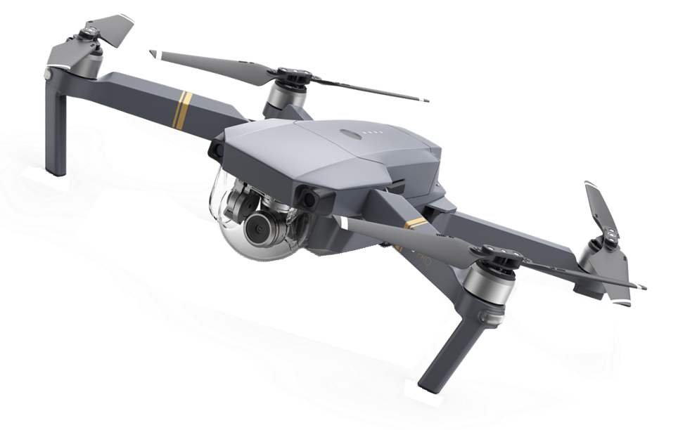 Drone Png Transparent Image - Drone Mavic Pro Png (964x612), Png Download