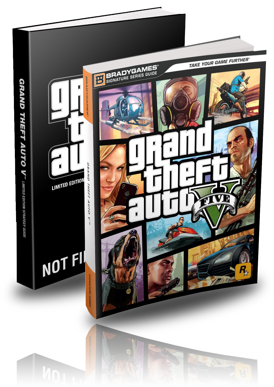 Bradygames Grand Theft Auto V Signature Series Strategy - Grand Theft Auto V Signature Series Guide Book (1294x1737), Png Download
