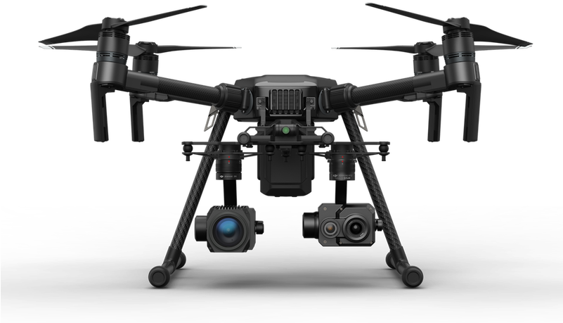 Dji M210 Public Safety Xt2 Dual Camera High Res Uas - Dji Matrice 210 Rtk (800x498), Png Download