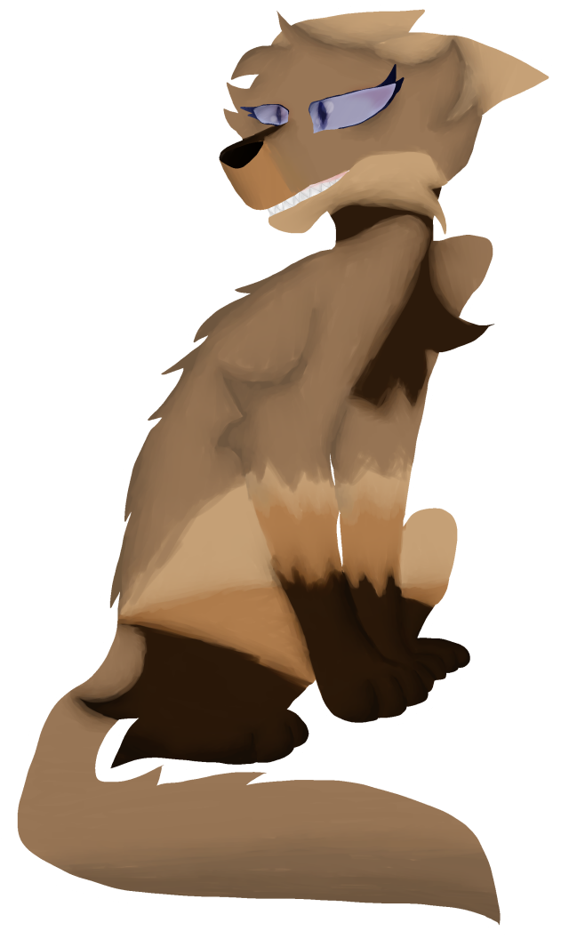 Maned Wolf Art Request - Illustration (691x1080), Png Download