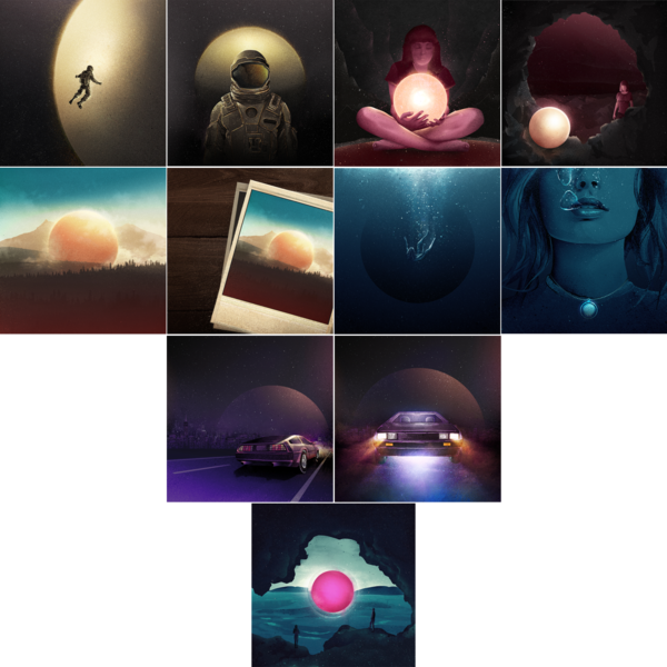 Jai Wolf / Art Prints - Collage (600x600), Png Download