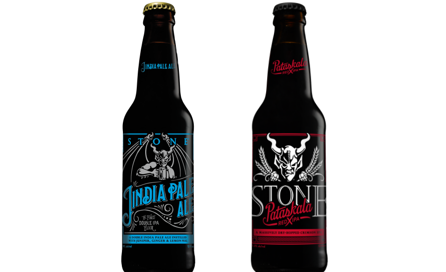 Stone Jindia Pale Ale, Pataskala Red X Ipa - Stone Brewing Company - Ripper Ipa - Pint Glass (900x550), Png Download