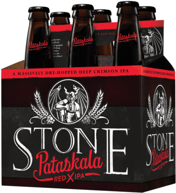 Craft Beer Stone Pataskala Red X - West Coast Ipa Stone (368x400), Png Download