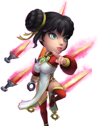 Woman Warrior Clipart Chinese - Castle Clash Ghost Knight (330x438), Png Download
