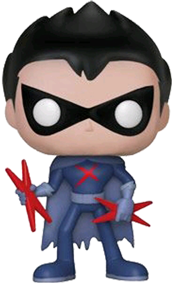 Robin As Red X Unmasked Us Exclusive Pop Vinyl Figure - New Robin Teen Titans (600x600), Png Download