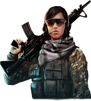 Mobile Strike Female Warrior - Woman Mobile Strike (400x400), Png Download