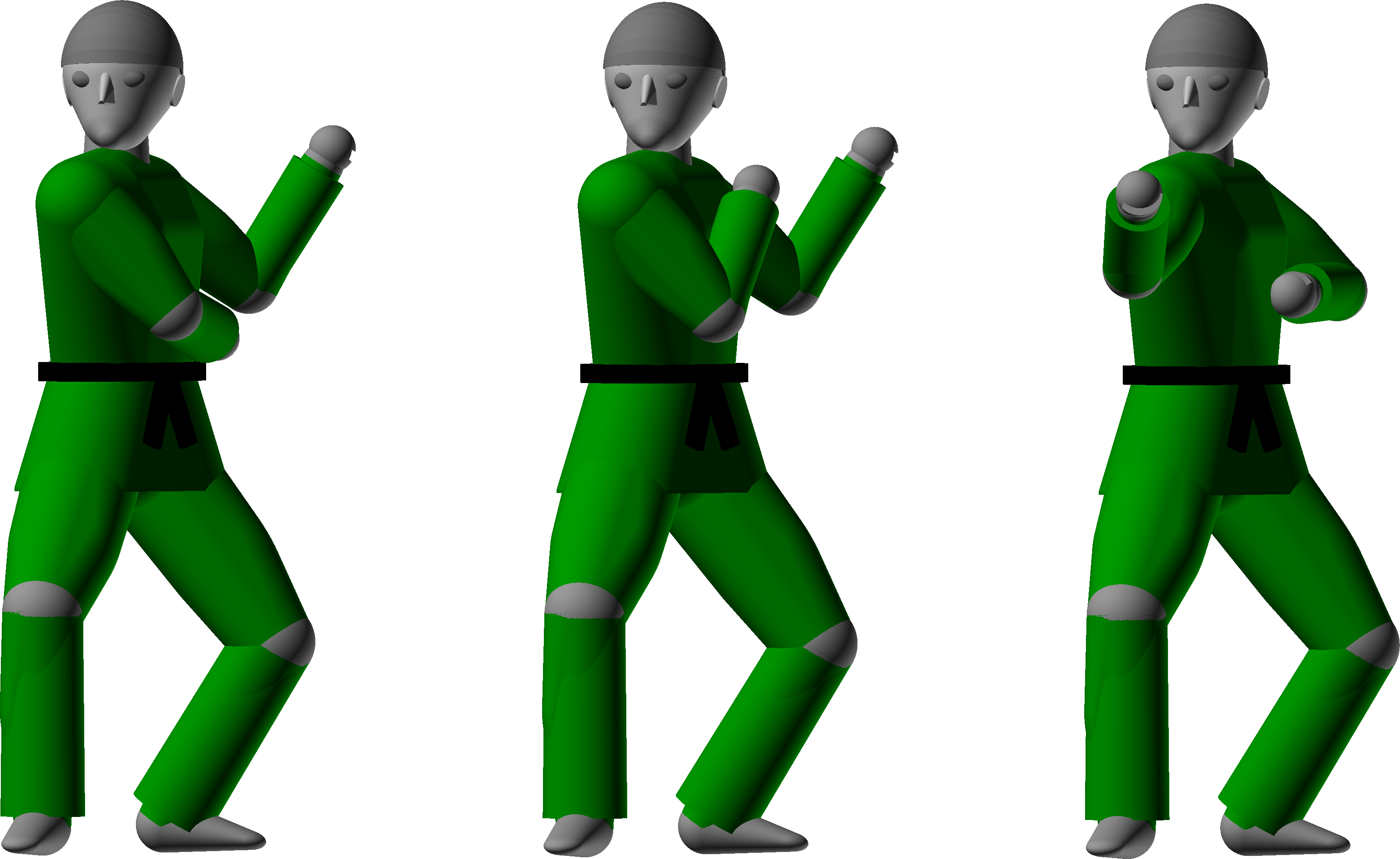 Augmented Outside Block Movement - Taekwondo (3192x1960), Png Download