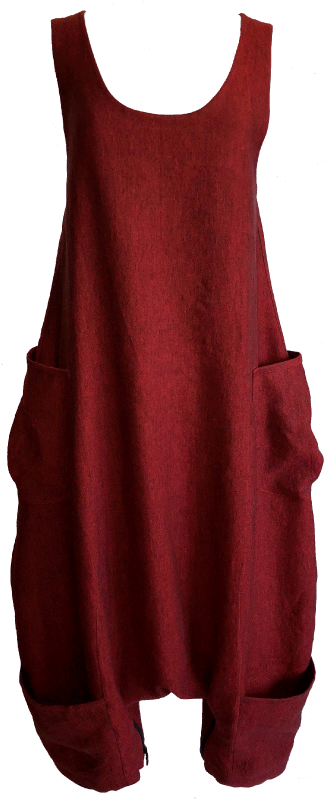 Red Cross-weave - Cocktail Dress (350x800), Png Download