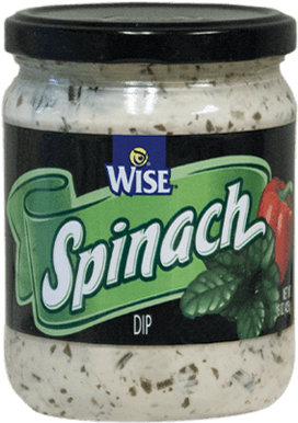 Spinach Dip - Wise Snacks (317x427), Png Download