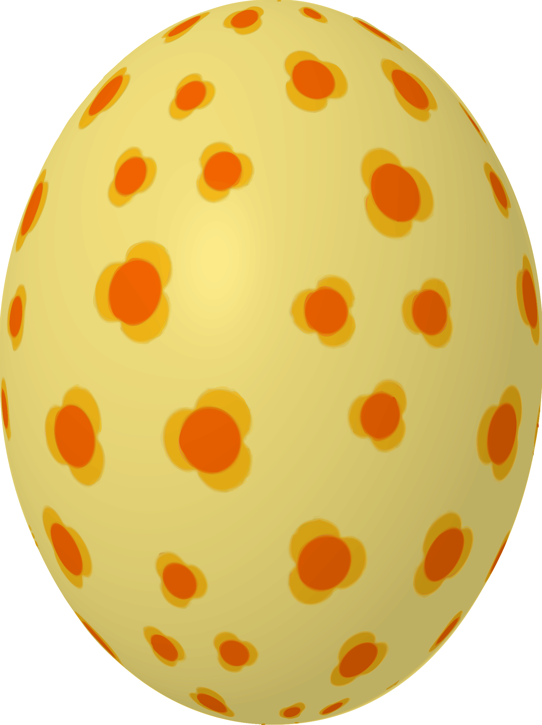Big Image - Decorated Egg (1795x2400), Png Download
