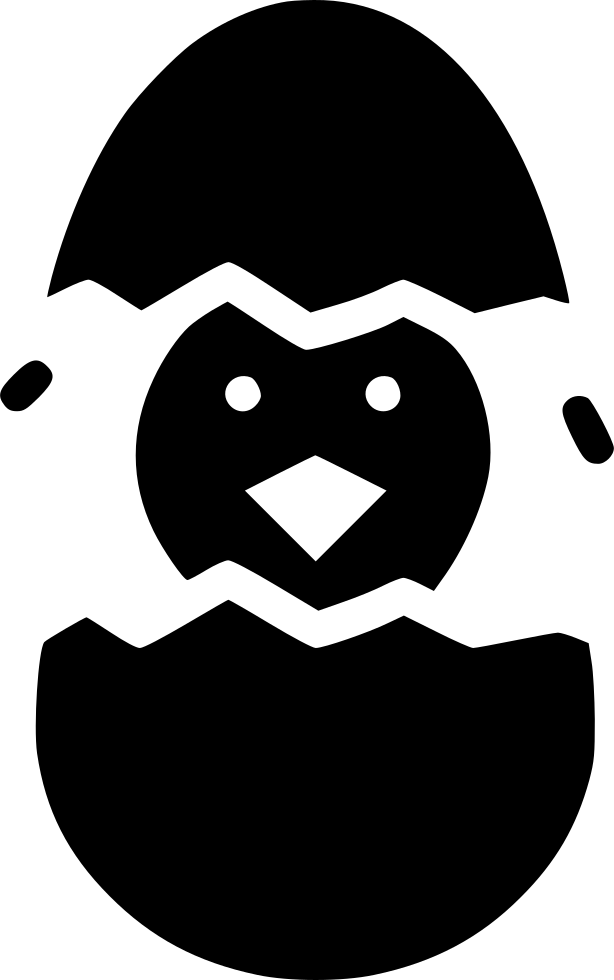 Chicken Chickling Hatch Cute Egg Comments - Chicken (614x980), Png Download