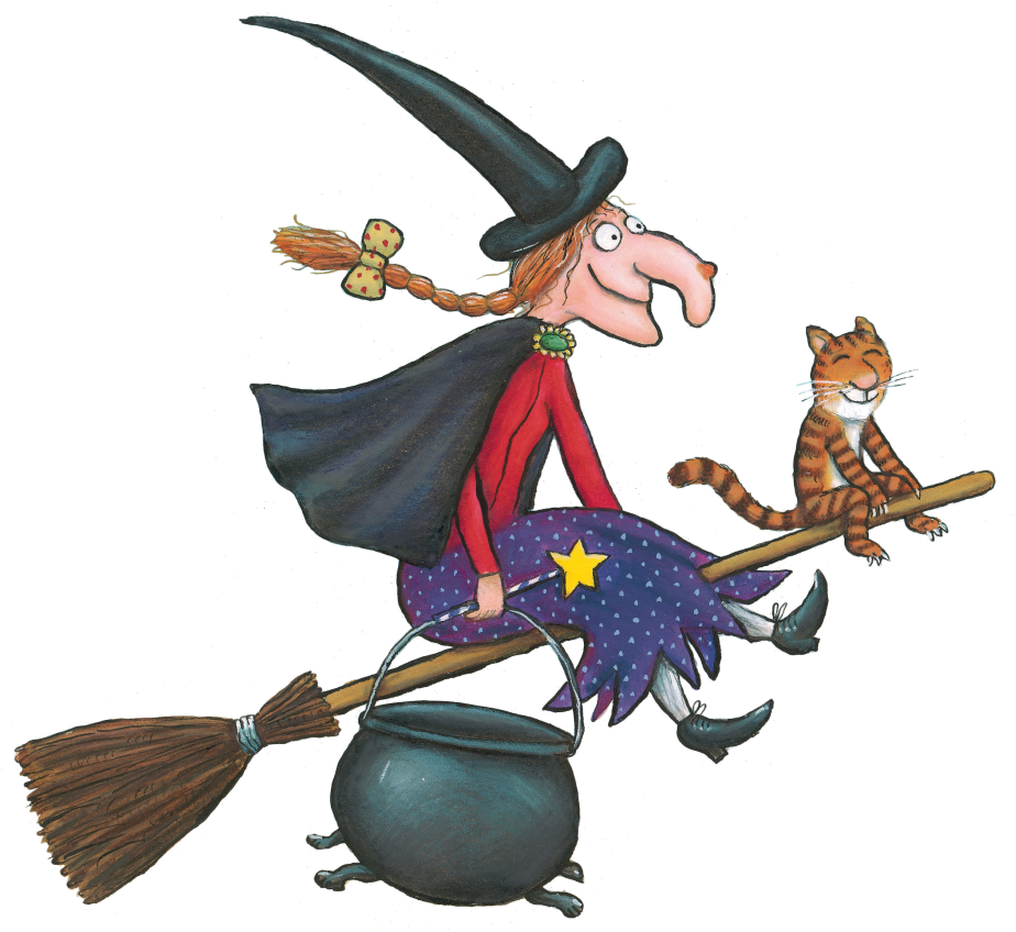 Room On The Broom - Room On The Broom Book History (960x880), Png Download