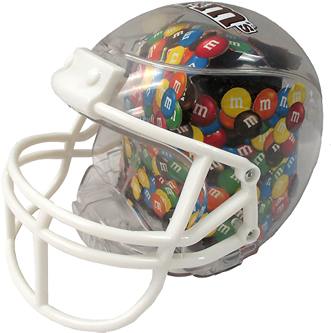 M&m's Football Helmet Candy Dish For Fresh Candy And - M&ms Football Helmet (500x500), Png Download