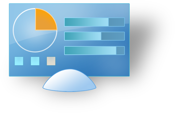Admindashboard - Windows Control Panel Icon (729x498), Png Download