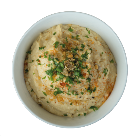 Reduced Fat Houmous - Hummus (491x491), Png Download