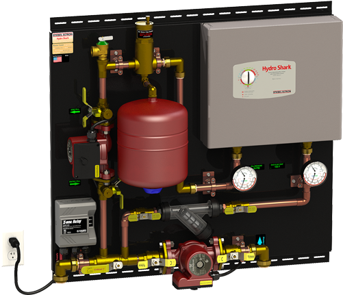 Hydroshark® Pre-assembled Panels Remove The Engineering - Electric Heating (500x500), Png Download