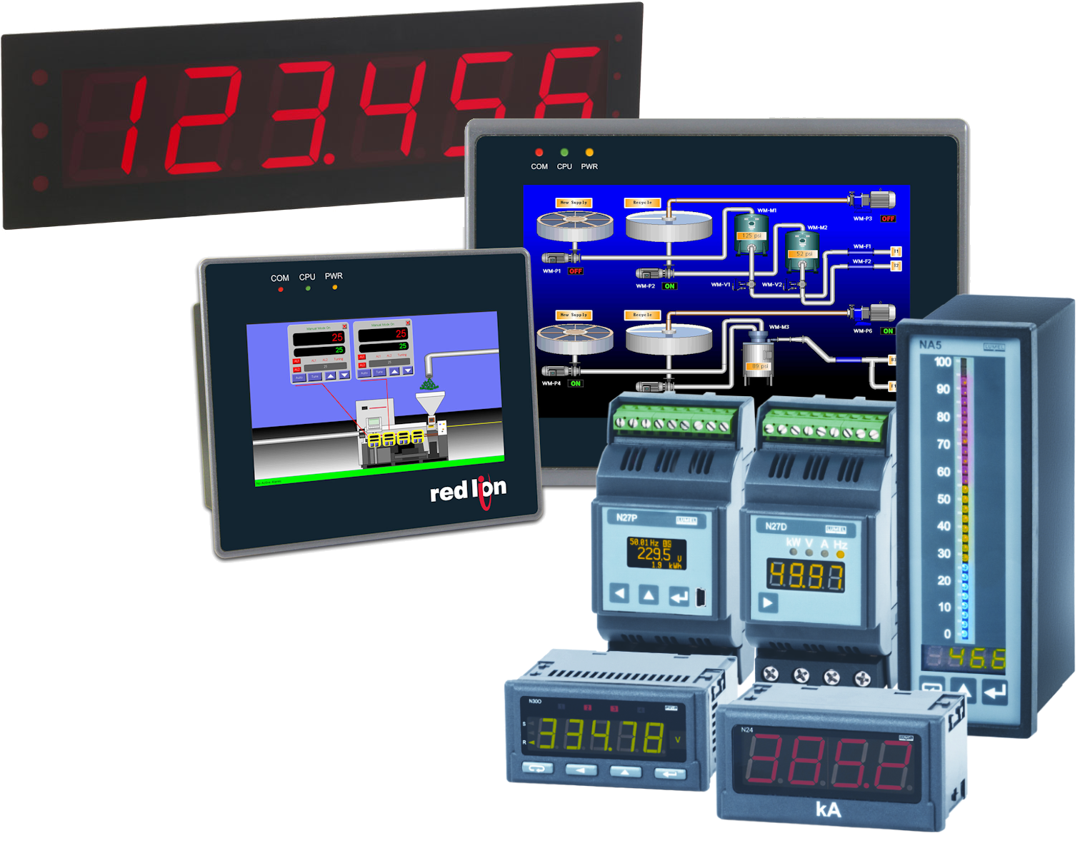 Product-placeholder - Red Lion G307k200 Hmi Operator Interface (1542x1197), Png Download