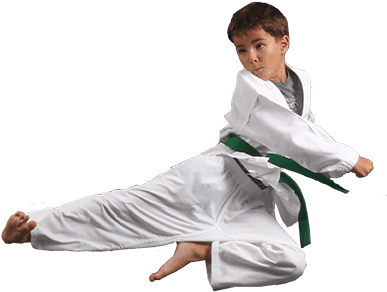 Flying Side Kick - Flying Side Kick Png (438x330), Png Download