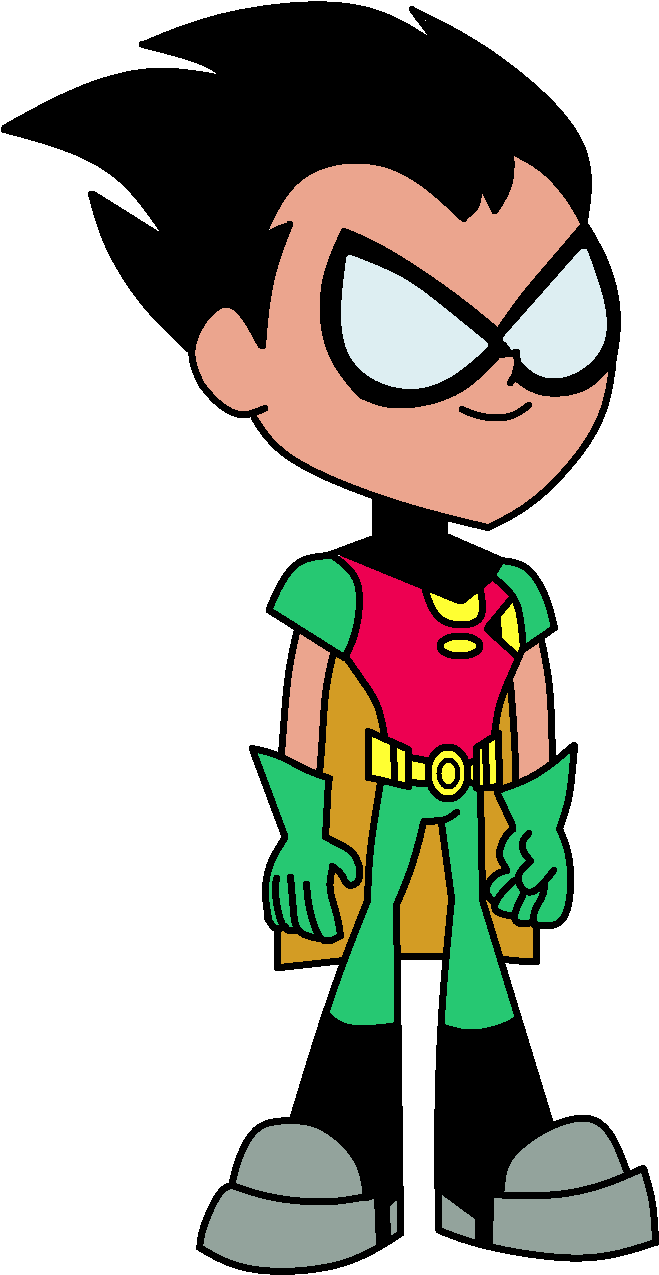 Teen Titans Go Robin Download - Teen Titans Go Robin (751x1398), Png Download