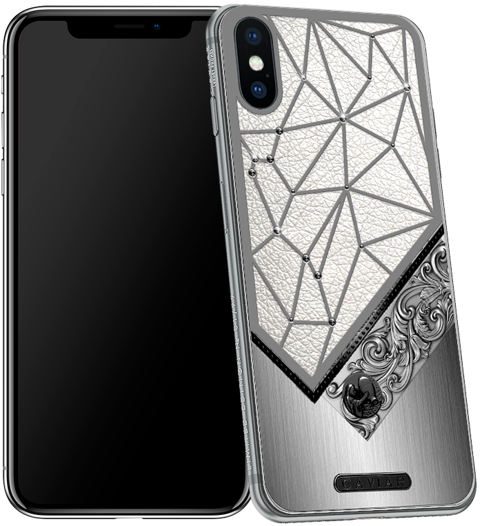 Iphone X With Aquarius Horoscope Symbol - Zodiac (790x909), Png Download