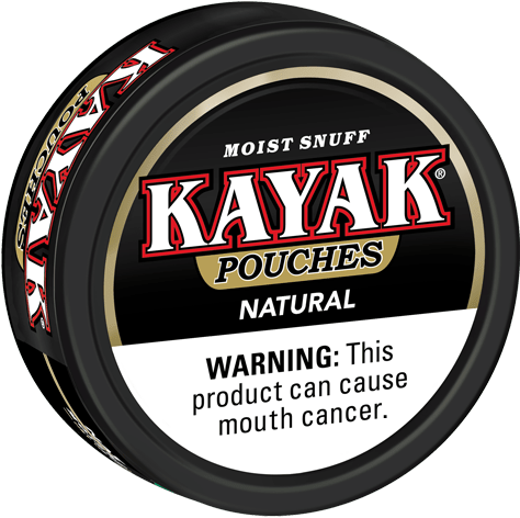Kayak Pouches Are Packed With Rich, Moist Tobacco That - Kayak Fine Cut Moist Snuff (500x526), Png Download