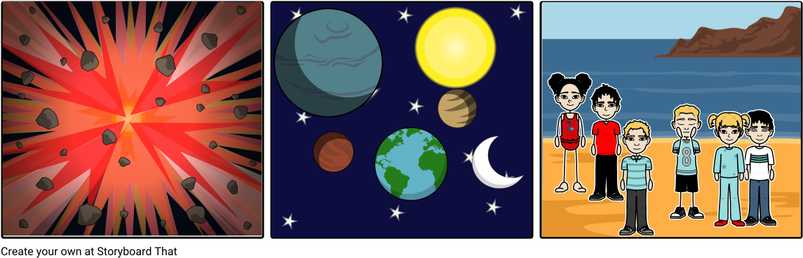 Big Bang - Illustration (1164x385), Png Download