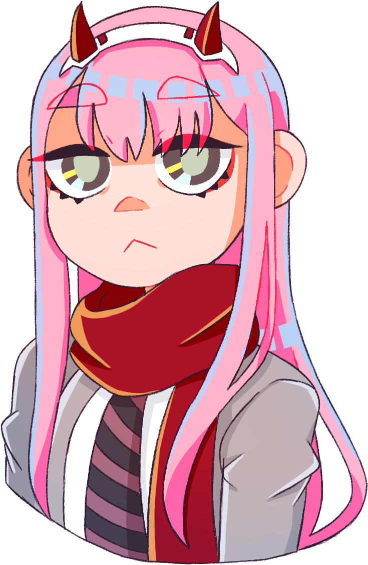 School Girl - Painting (756x1159), Png Download