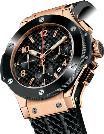The First Big Bang - Hublot Big Bang 44mm Rose Gold Watch 301.pb.131.rx (418x480), Png Download