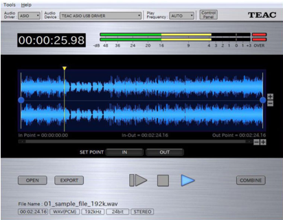 Hi-res Editor Main R640x320 \ - Teac Corporation (640x320), Png Download