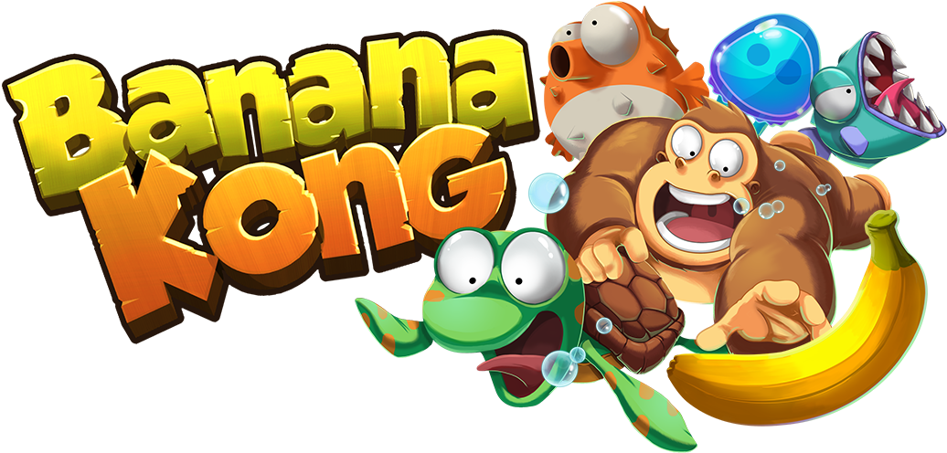 Logo - Banana Kong (1400x600), Png Download