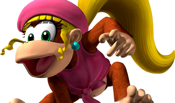 Thumbnail Image For Dixie Kong - Dixie Kong (688x406), Png Download
