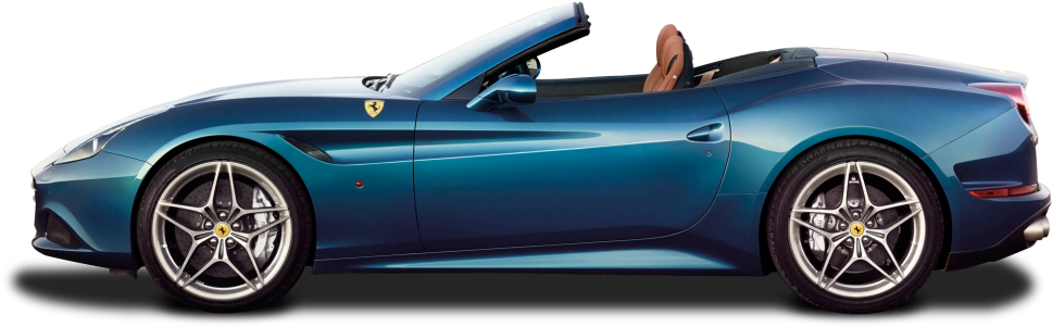 Pngpix Com Blue Ferrari California T Car Png Image (1024x362), Png Download
