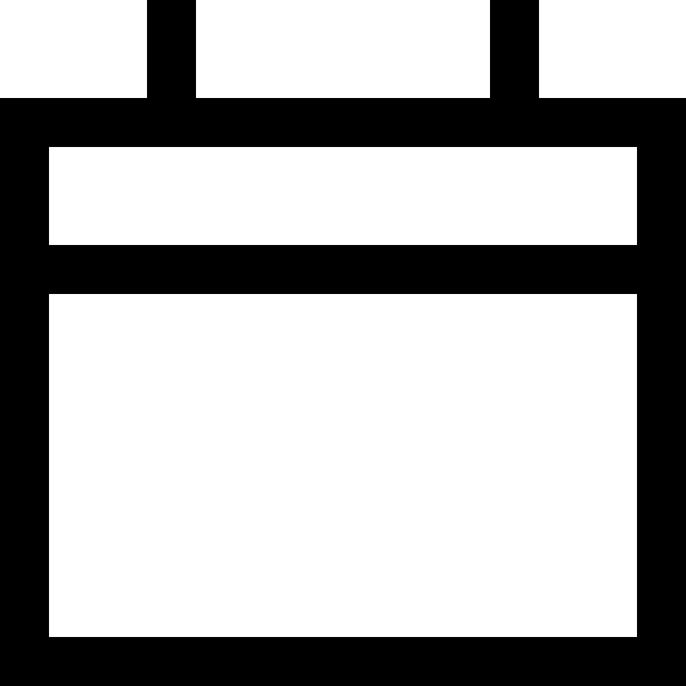 Calendar Comments - Monochrome (980x980), Png Download