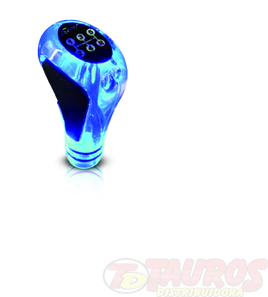 Td - Manopla Bola De Câmbio Sport Line Azul E Preta Autopoli (640x480), Png Download