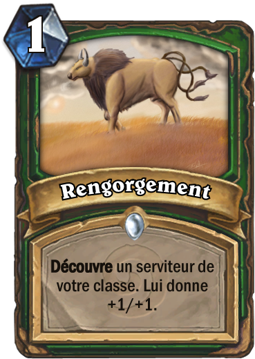 Tauros - Opponent Card Hearthstone (400x543), Png Download