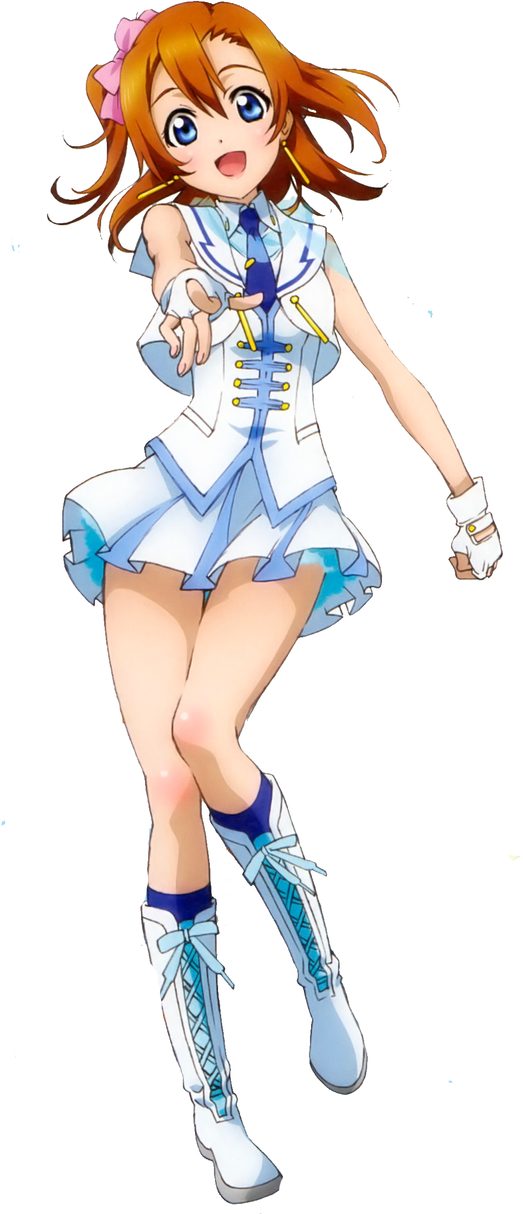 Ll Renders Honaka Wonderful Rush - Eli Ayase Wonderful Rush (1073x2491), Png Download