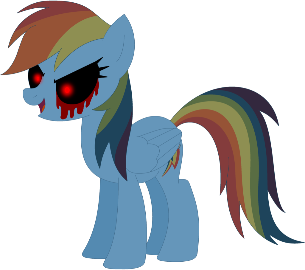 Rainbow Dash Exe By Ra1nb0wk1tty-dc3lyit - Rainbow Dash Exe (1024x906), Png Download