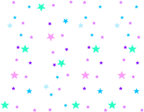 Transparent Galaxy - Pastel Star Background Png (500x375), Png Download