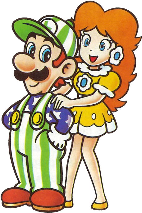 Tumblr Nhzvhhfgnh1tu022ro1 500 - Princess Daisy And Luigi (500x748), Png Download