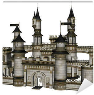 ファンタジー 城 3d (400x400), Png Download