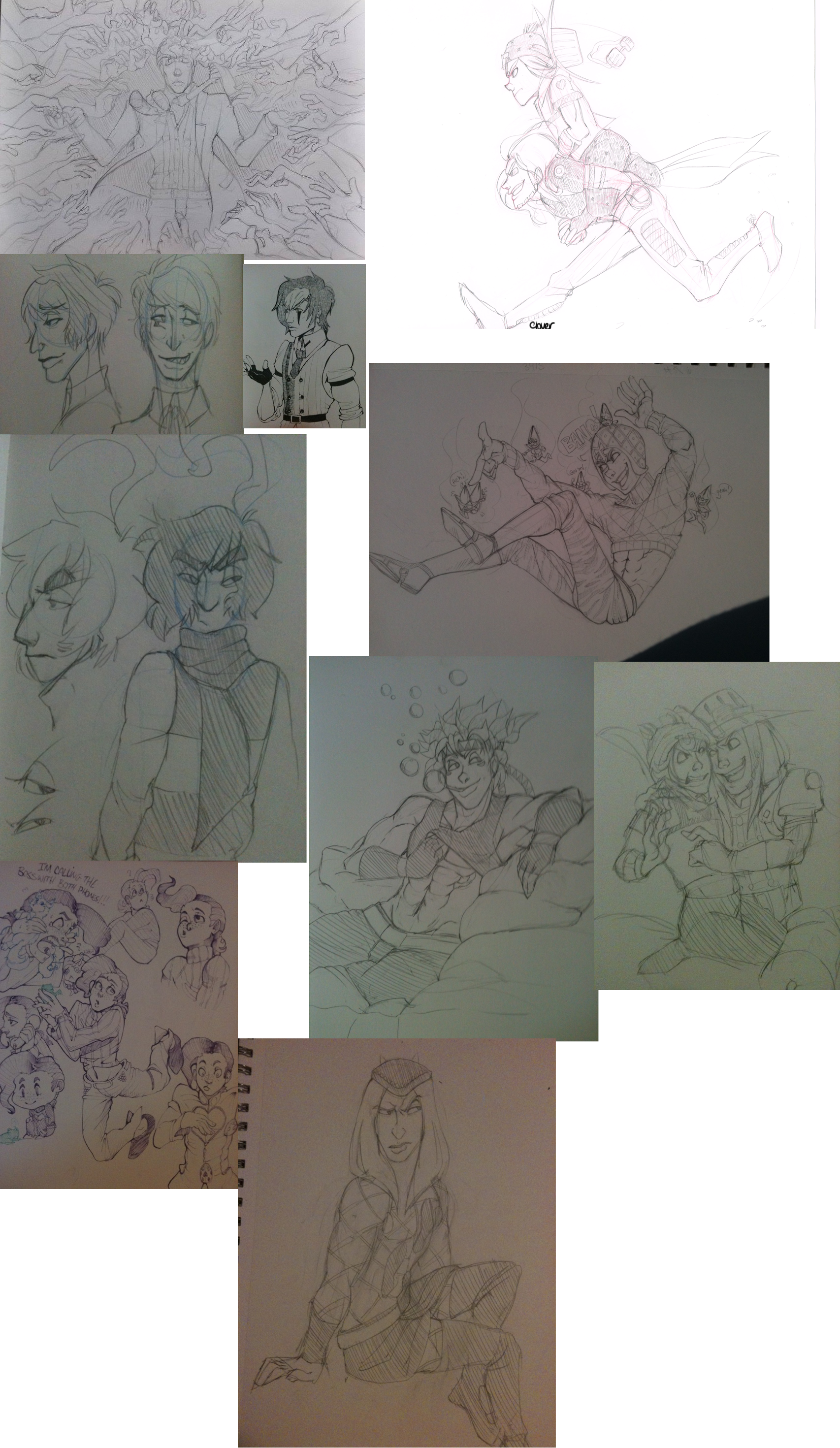 Buncha Tumblr Scribbles - Tumblr (1706x2941), Png Download