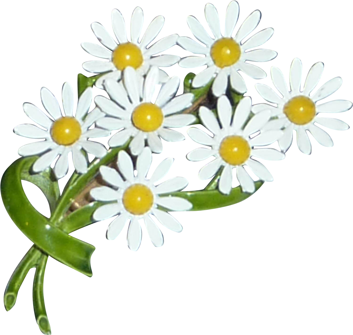 Daisy Bouquet Free Png Image - Bouquet Of Daisies Clipart (1490x1490), Png Download