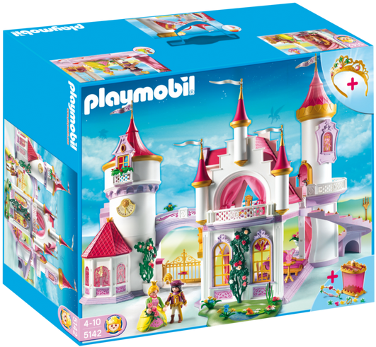 Princess Fantasy Castle - Playmobil Palacio De Princesas (700x490), Png Download