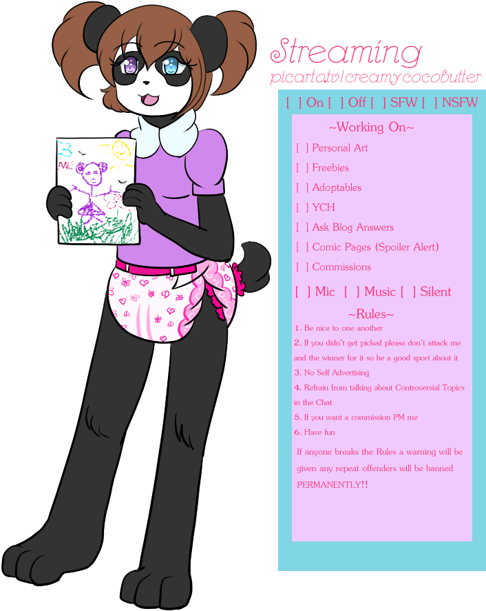 Streaming [blank] - Cartoon (747x910), Png Download