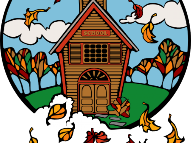 Fall Clipart School - Great First Day (640x480), Png Download