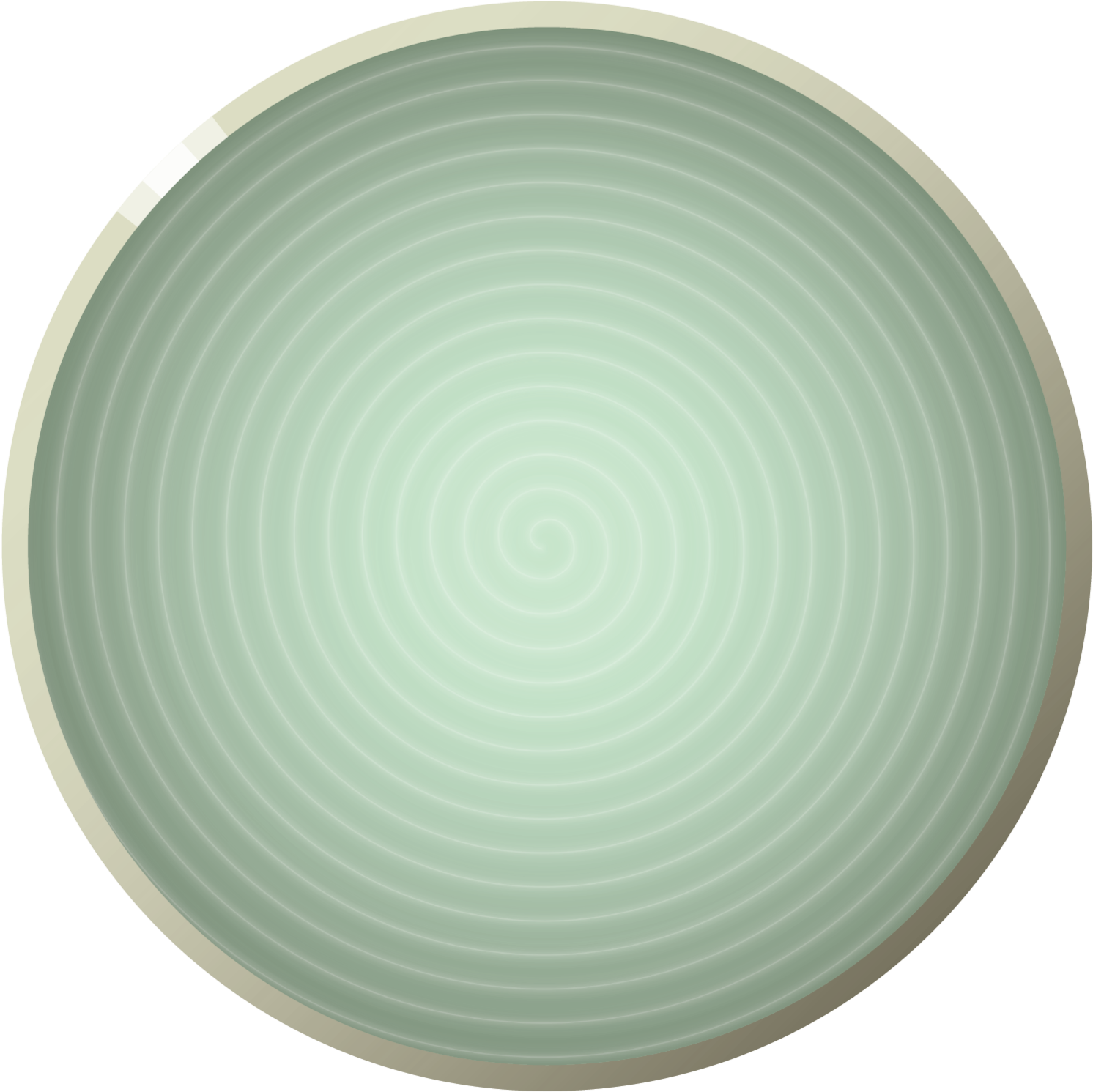 Enso Dinner Plate - Circle (2048x2048), Png Download