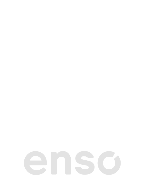 Bringing The Enso Tuned Znopresk Zeta - Enso White On Black (614x763), Png Download