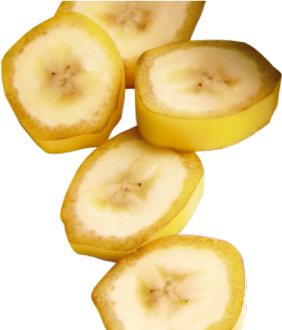Sliced Banana With Transparent Background (640x480), Png Download